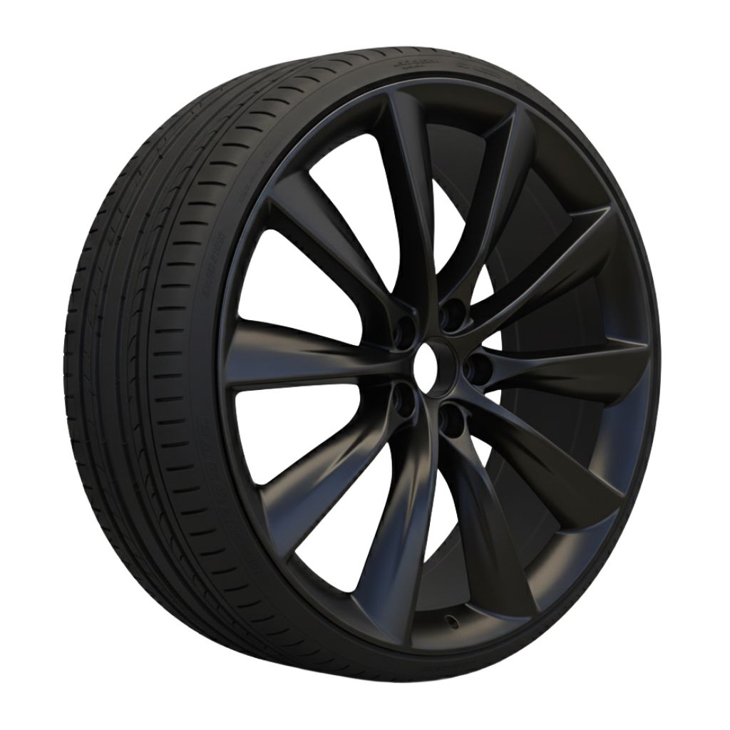 TS1 22x9 5x120 +35 64.1 Matte Black