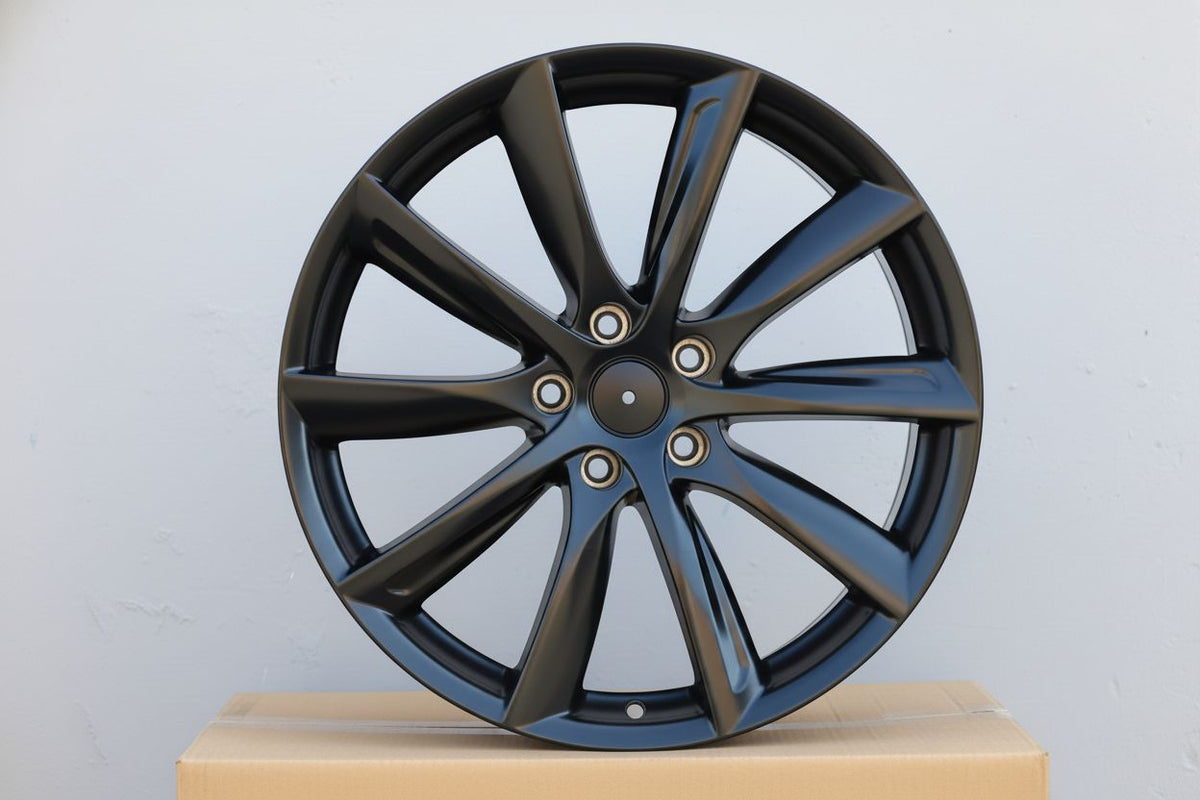 TS1 22x9 5x120 +35 64.1 Matte Black
