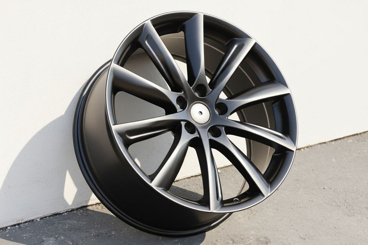 TS1 22x9 5x120 +35 64.1 Matte Black