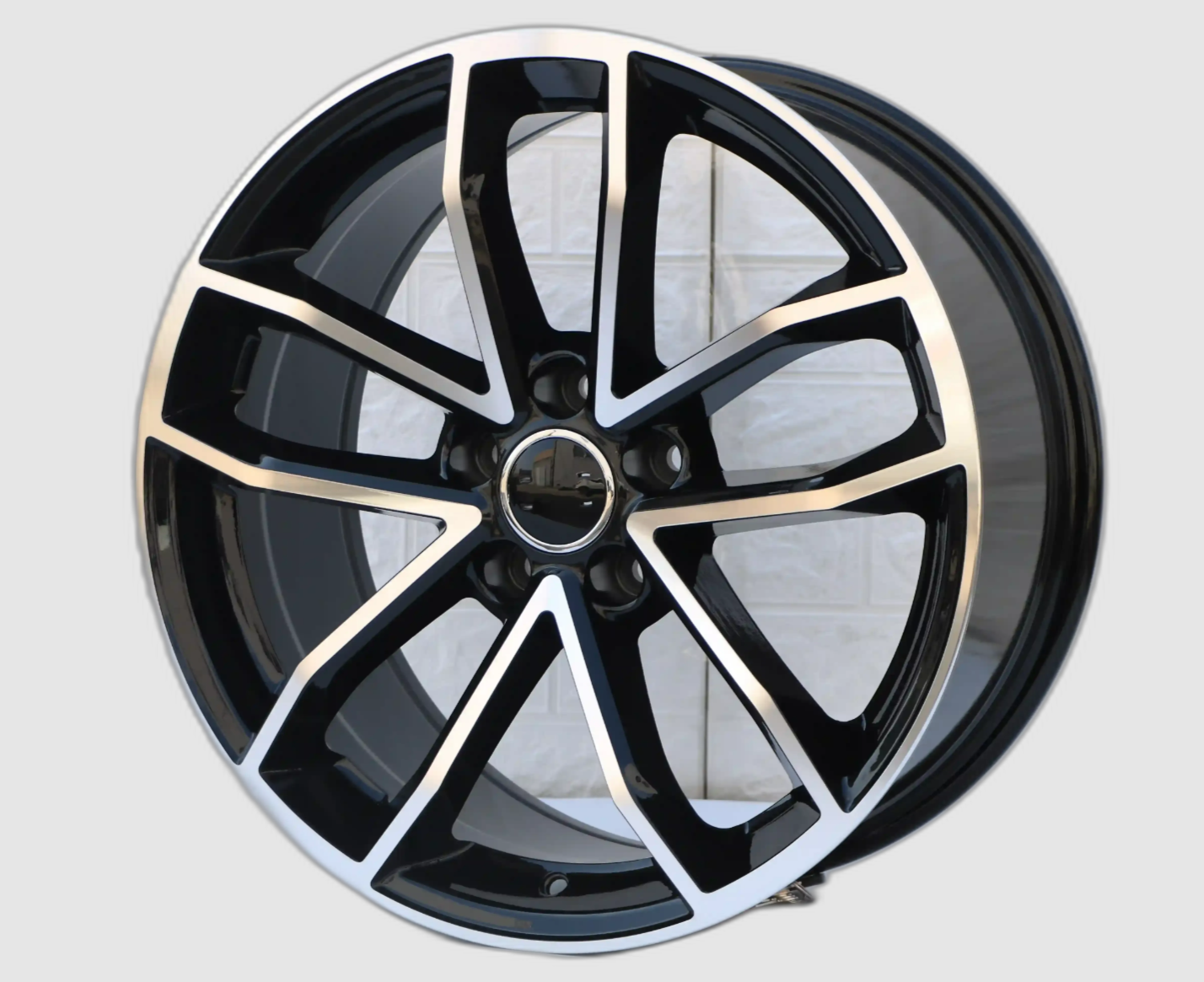 W603 Black Mahined Face 20x9.0 ET35 5x112 CB66.6