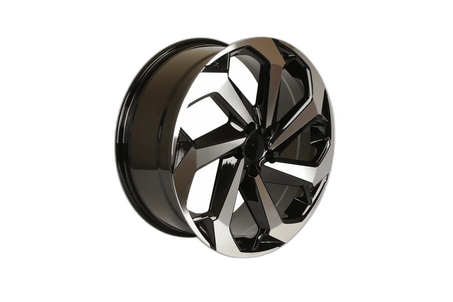 UPS SHIPPING TO Puerto Rico + SET OF 4 /W316 Black Machined Face 22x8.0 ET40 5x114 CB73.1 - alphasone