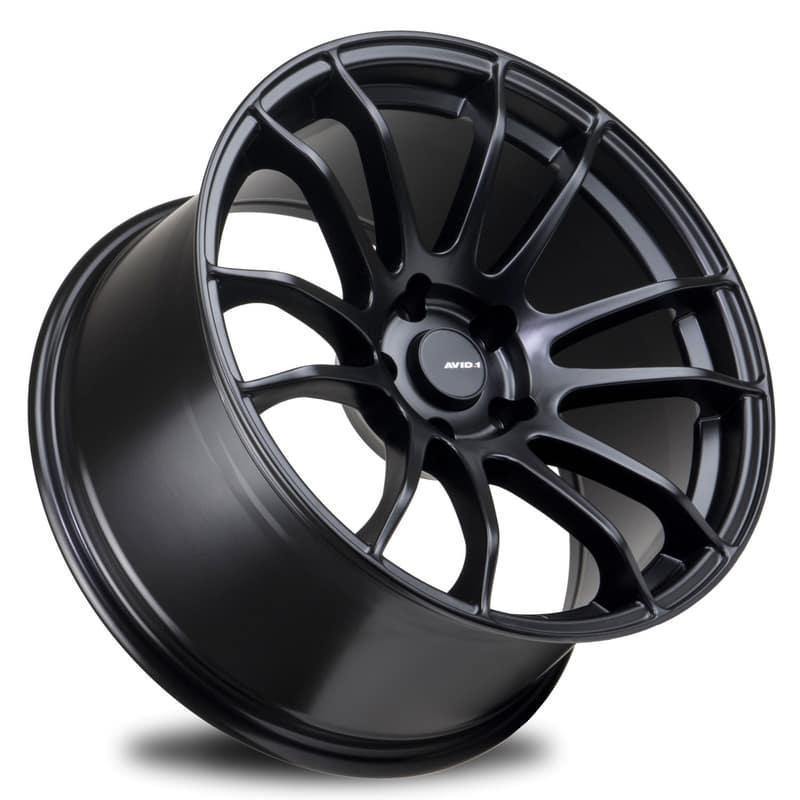 AVID1 AV-20 18x9.5 5x100 38 73.1 Matte Black (Set of 4 Wheels) - alphasone