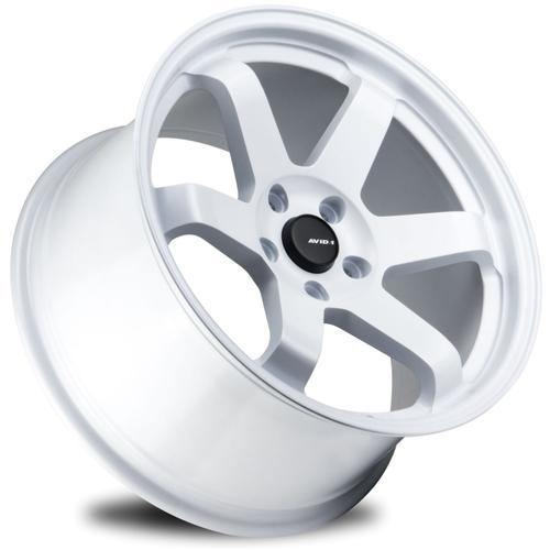 AVID1 AV-20 18x9.5 5x114.3 22 73.1 Pearl White (Set of 4 Wheels) - alphasone