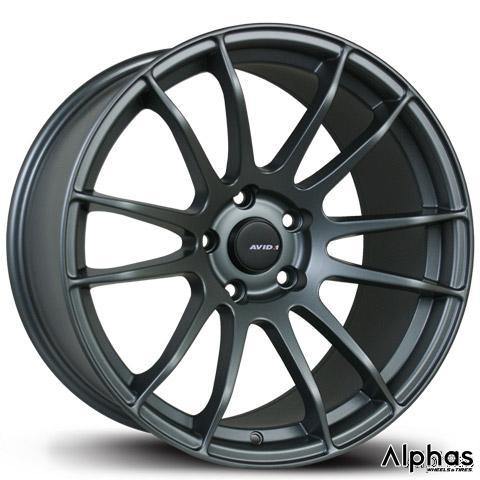 AVID1 AV-20 18x9.5 5x114.3 38 73.1 Gun Metal (Set of 4 Wheels) - alphasone