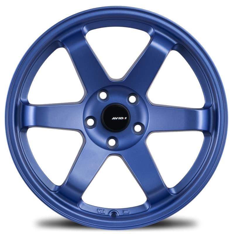AVID1 AV-20 18x9.5 5x114.3 38 73.1 Matte Blue (Set of 4 Wheels) - alphasone