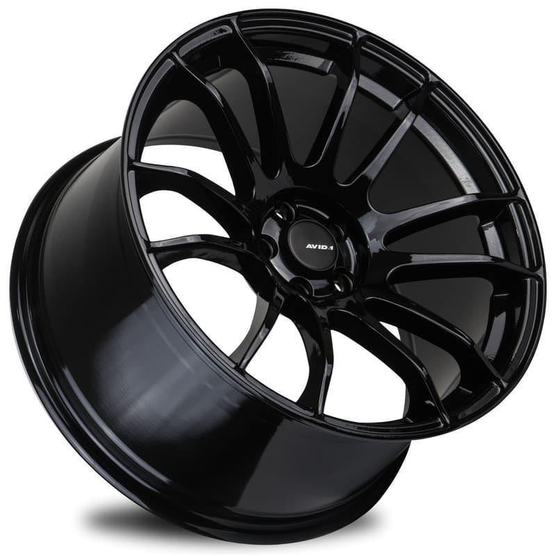 AVID1 AV-20 18x9.5 5x114.3 GLOSS BLACK (Set of 4 Wheels) - alphasone