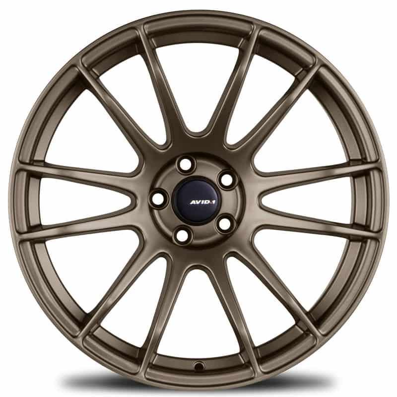 AVID1 AV-20 19x10.5 5x114.3 22 73.1 Matte Bronze (Set of 4 Wheels) - alphasone