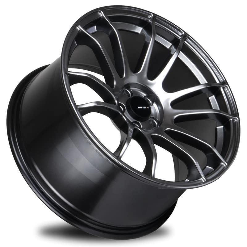 AVID1 AV-20 19x8.5 5x114.3 35 73.1 HyperBlack (Set of 4 Wheels) - alphasone