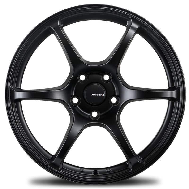 AVID1 AV-26 18x9.5 5x114.3 38 73.1 Matte Black (Set of 4 Wheels) - alphasone