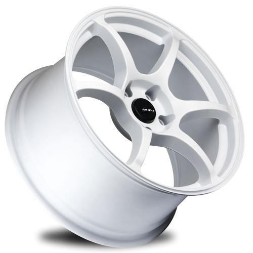 AVID1 AV-26 18x9.5 5x114.3 MATTE WHITE (Set of 4 Wheels) - alphasone