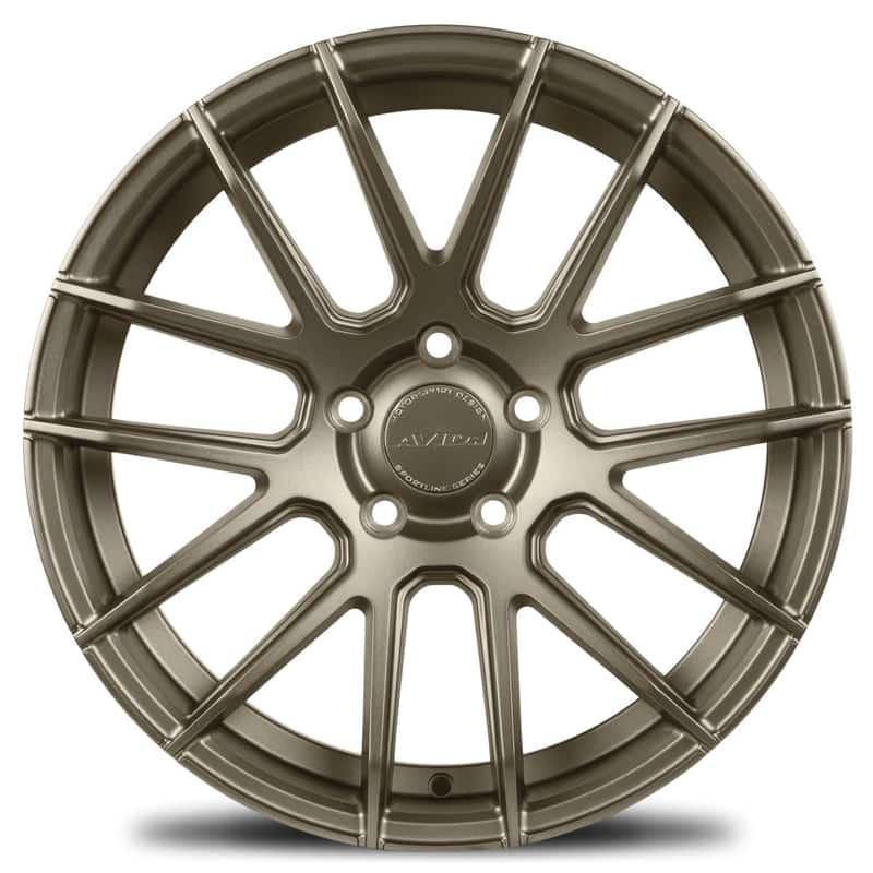 AVID1 SL-01 18x9.5 5x100 38 73.1 MATTE BRONZE (Set of 4 Wheels) - alphasone