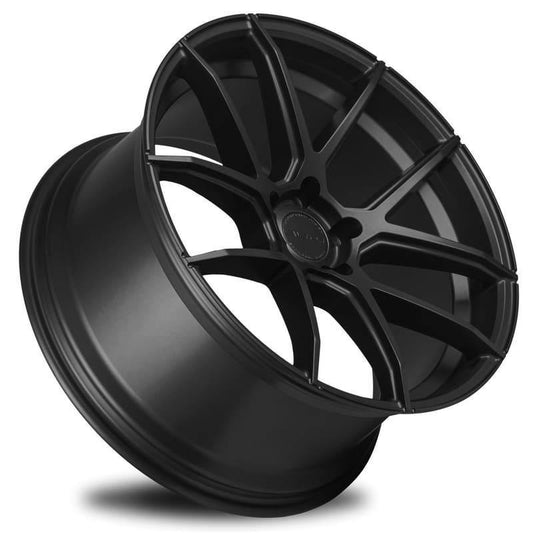 AVID1 SL-02 17x8.0 5x100 MATTE BLACK (Set of 4 Wheels) - alphasone