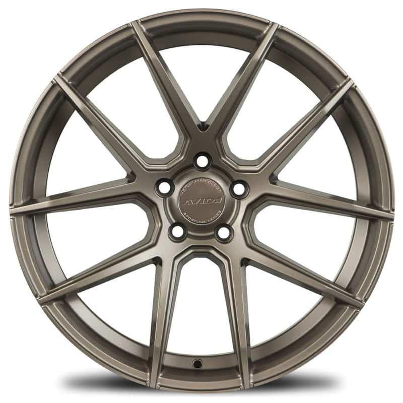 AVID1 SL-02 18x8.5 5x100 35 73.1 MATTE BRONZE (Set of 4 Wheels) - alphasone