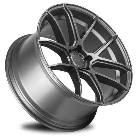AVID1 SL-02 18x9.5 5x114.3 18 73.1 GUN METAL (Set of 4 Wheels) - alphasone