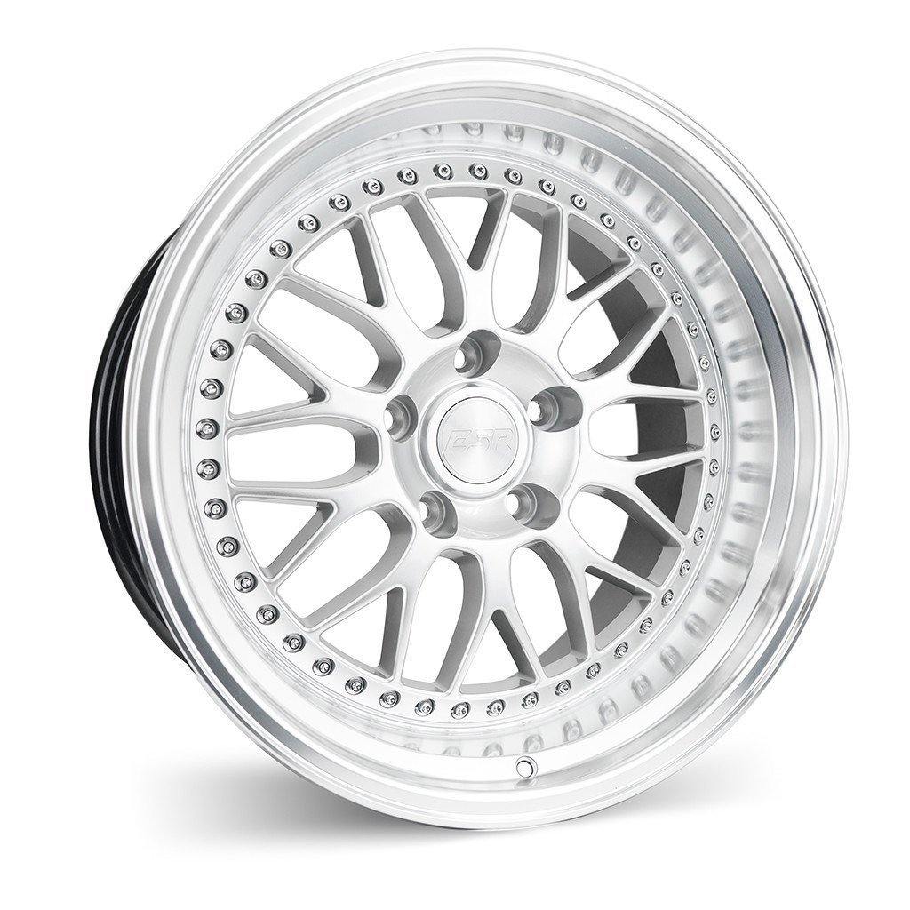 ESR SR01 18X9.5 5X100 35 73.1 HYPER SILVER MACHINE - alphasone