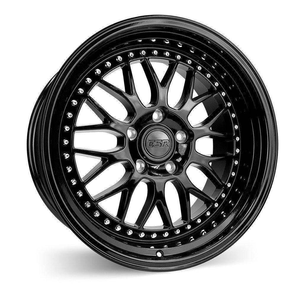 ESR SR01 19X9.5 5X114.3 35 73.1 GLOSS BLACK - alphasone