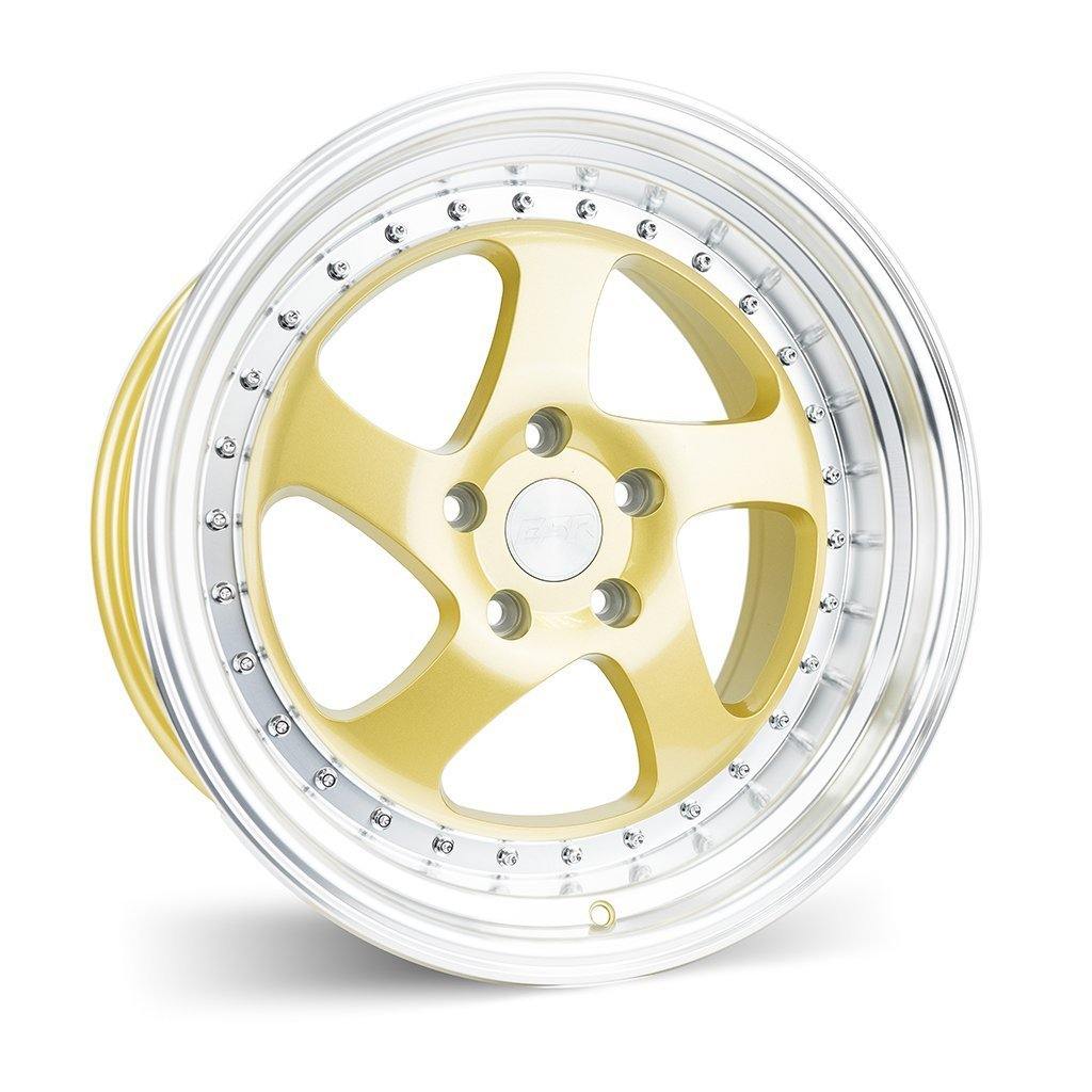ESR SR02 17X9.5 5X100 20 73.1 GOLD MACHINE LIP - alphasone