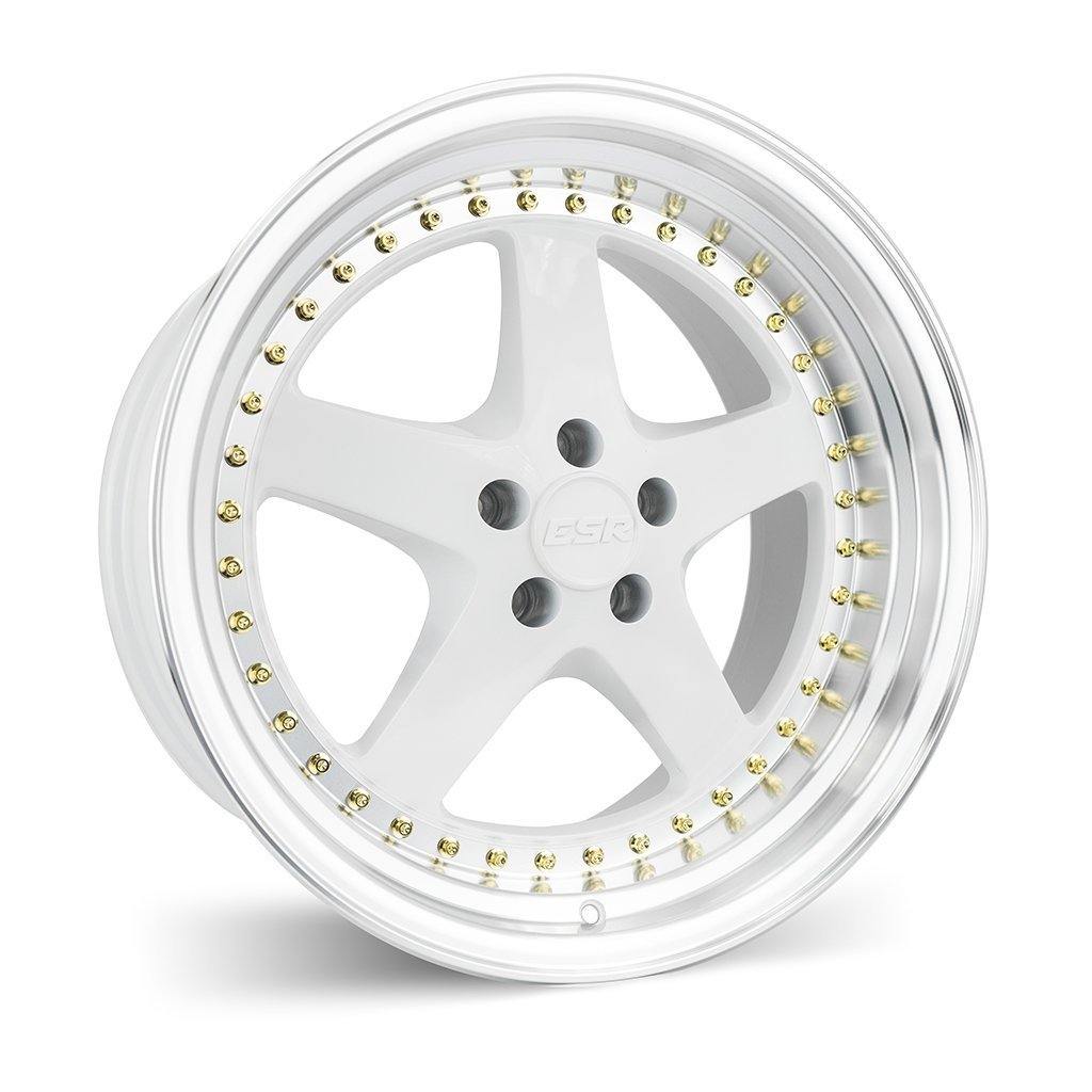 ESR SR04 19X10.5 5X114.3 22 73.1 GLOSS WHITE MACHINE - alphasone