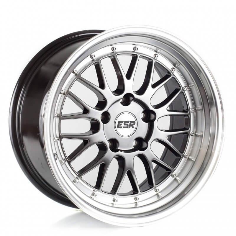 ESR SR05 17X8.5 5X114.3 30 73.1 HYPER BLACK MACHINE - alphasone
