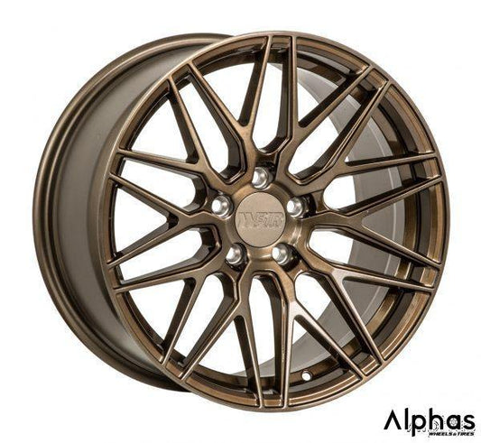 F1R F103 18x9.5 5x112 45 Brushed Bronze (Set of 4) - alphasone