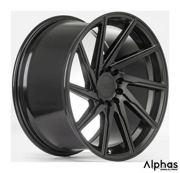 F1R F29 20x11 5x114.3 22 Double Black (Set of 4) - alphasone