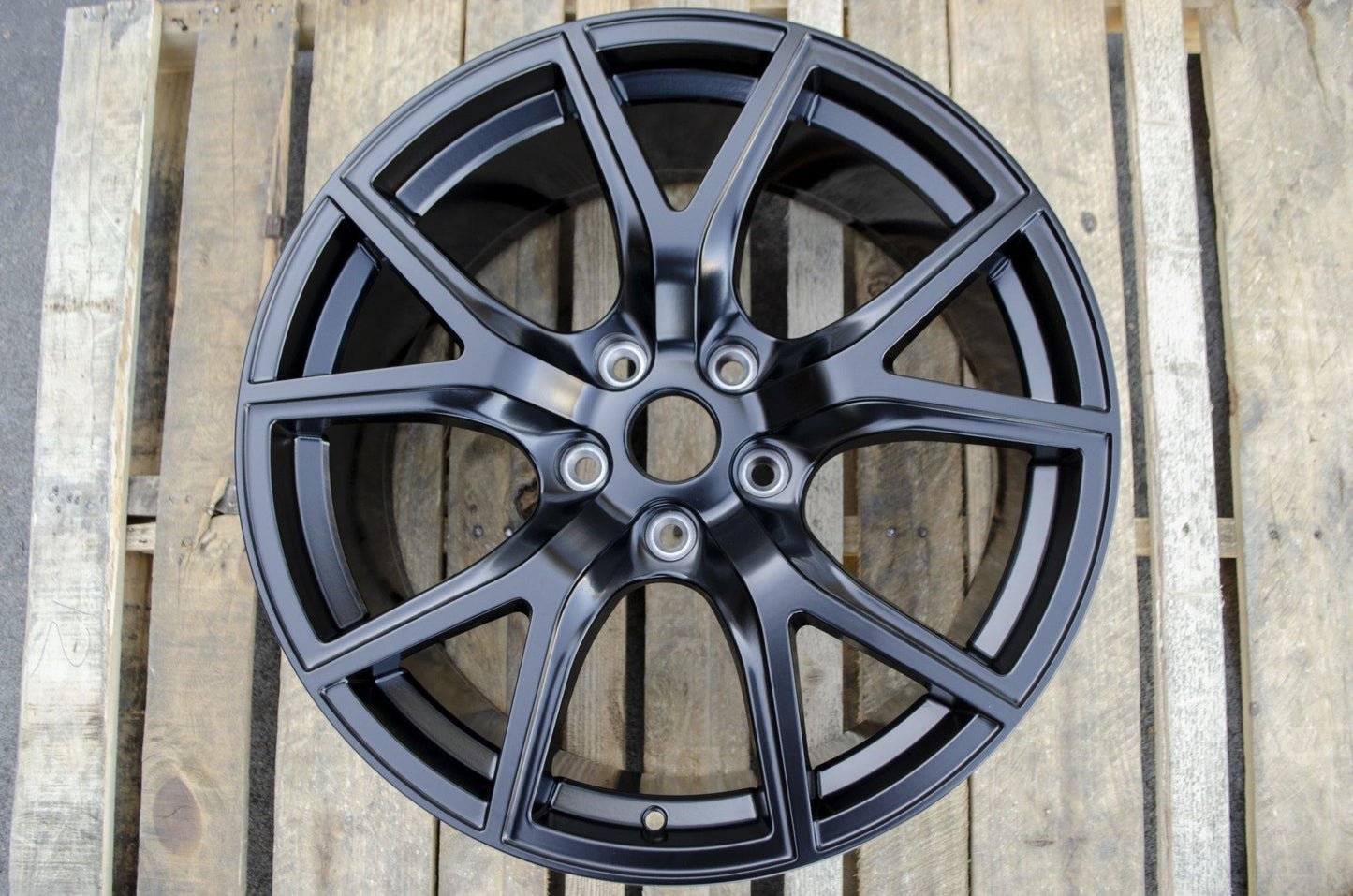 JEEP SRT8 20X10 5X127 Matt Black Wheels Durango Grand Cherokee Wrangler 5X5.5 - alphasone