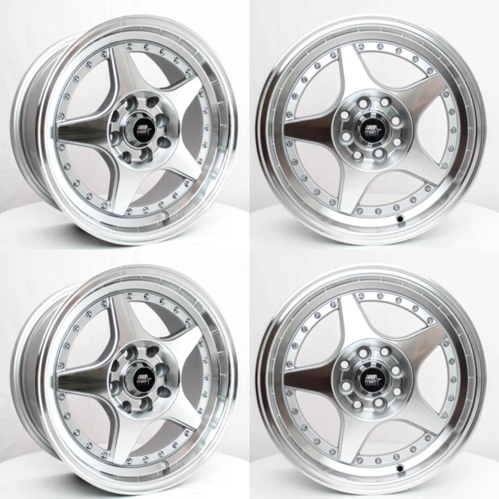 MST MT42 4X100/114.3 15X7.0 25 73.1 Full Machine (Set of 4) - alphasone