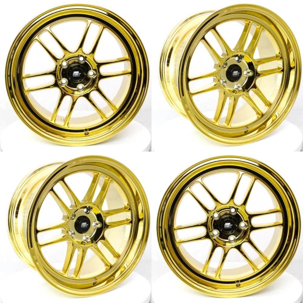 MST Suzuka 5x114.3 18x9.5 12 73.1 PVD GOLD (Set of 4) - alphasone