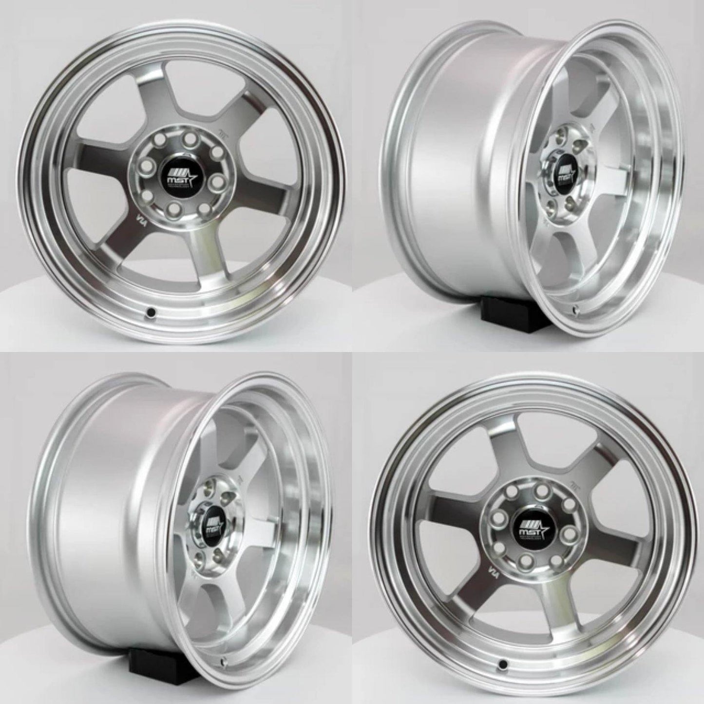 MST Time Attack 16x8.0 4x100 20 73.1 Machined (Set of 4) - alphasone