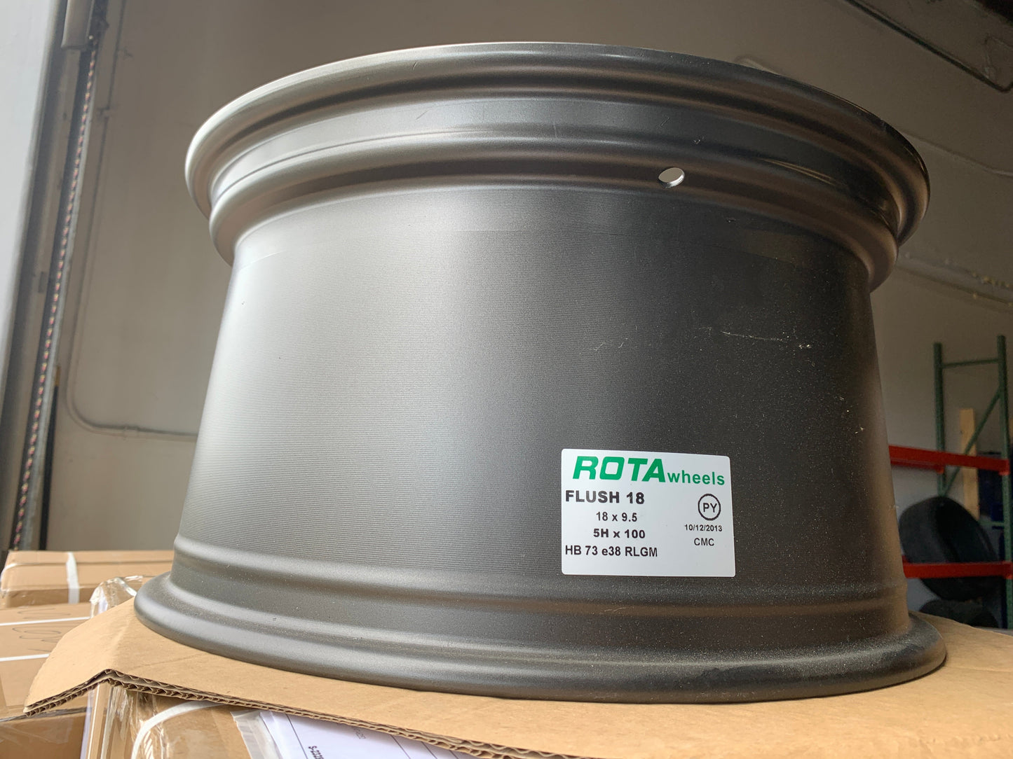 ON SELL - NEW SET OF 4 - ROTA FLUSH 18X9.5 5X100 +38 73.1 GUN METAL MACHINED LIP FITS TC BRZ GT86 FOR SUBARU WRX BRZ SCION FRS - alphasone