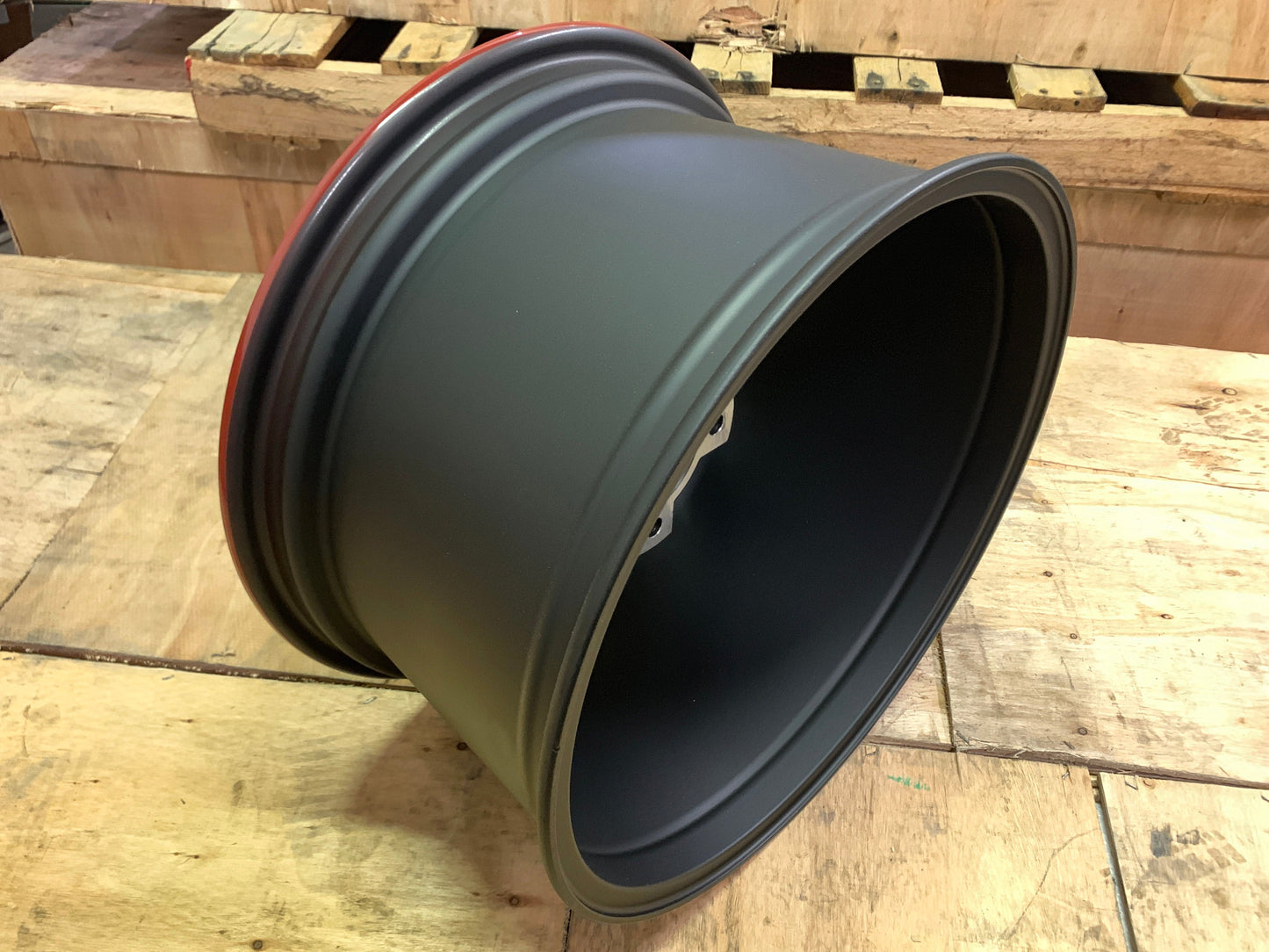 ON SELL - SET OF 4 - ROTA GRID RACING 17X9.5 4X114.3 +12 73 FLAT BLACK RED TIP FITS 240SX - alphasone