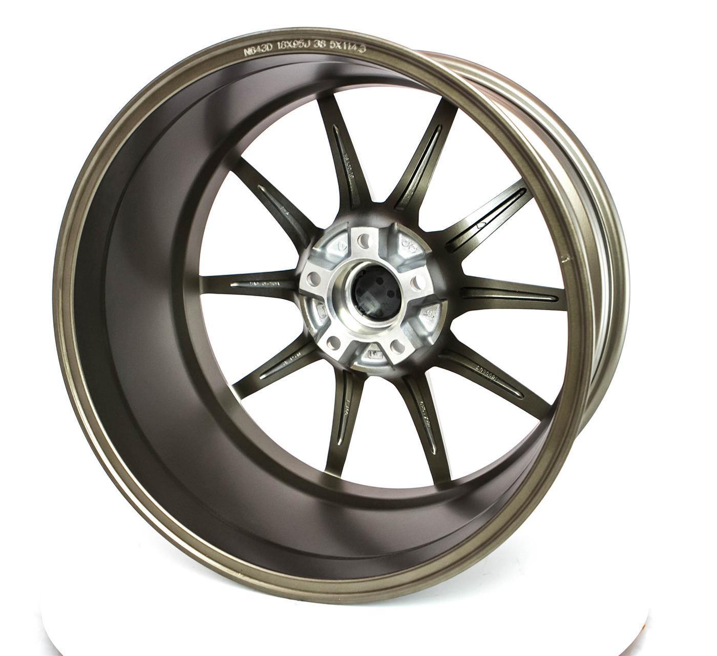 Rosenstein DELTA 18x8.5 5X108 35 73.1 Matte Bronze (Set of 4 Wheels) - alphasone