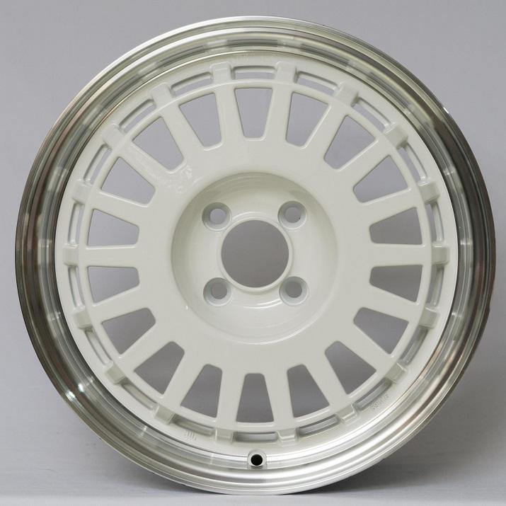 ROTA EG6 16x7 4X100 40 67.1 WHITE WITH POLISH LIP - alphasone