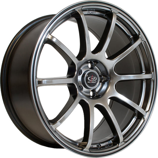 ROTA G-FORCE 17x8 5X100 48 56.1 HYPERBLACK - alphasone