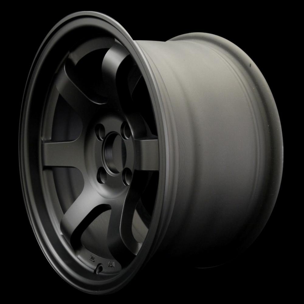 ROTA GRID CONCAVE 15x7 4X100 20 67.1 FLAT BLACK - alphasone