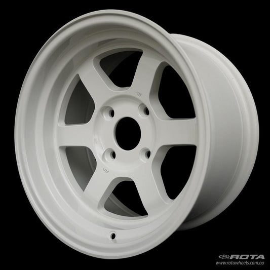 ROTA GRID-V 15x7 4X100 20 67.1 WHITE - alphasone