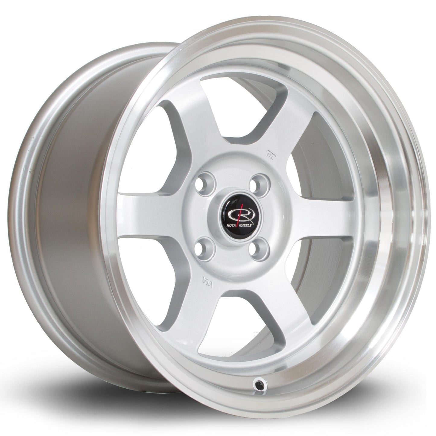 ROTA GRID-V 16x8 4X100 0 67.1 FULL POLISH SILVER - alphasone
