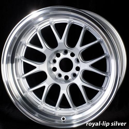 ROTA MXR-F 18x8.5 5X100 44 73 SILVER WITH POLISH LIP - alphasone