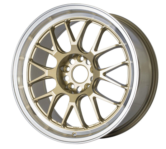 ROTA MXR-R 18x9.5 5X114.3 38 73 GOLD WITH POLISH LIP - alphasone