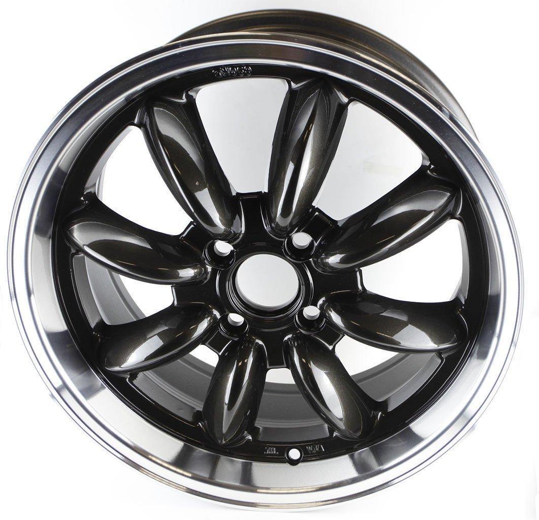 ROTA RB 15x7 4X100 25 57.1 GUNMETAL WITH POLISH LIP - alphasone