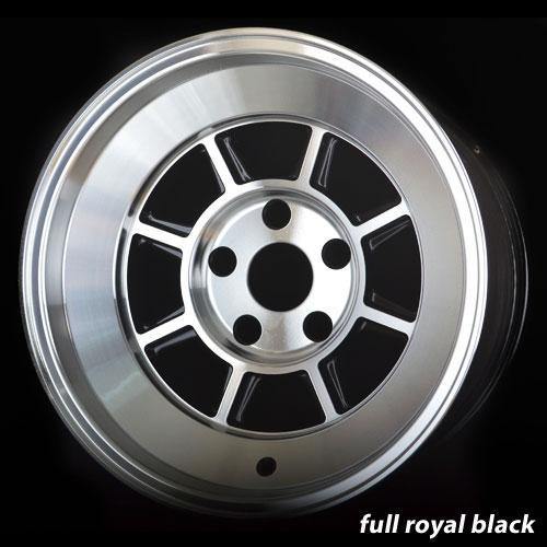 ROTA SHAKOTAN 15x8 4X100 0 67.1 FULL ROYAL BLACK - alphasone