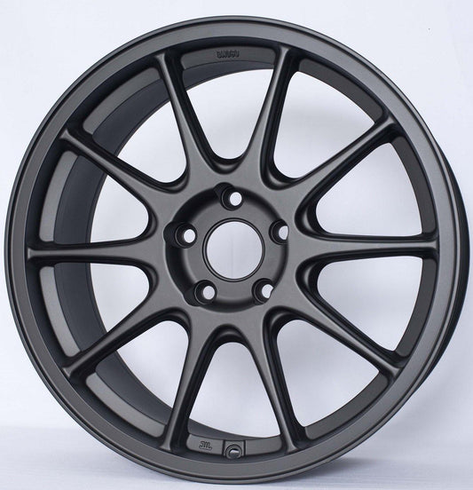 ROTA STRIKE-F 17x8 4X108 40 73 FLAT BLACK - alphasone
