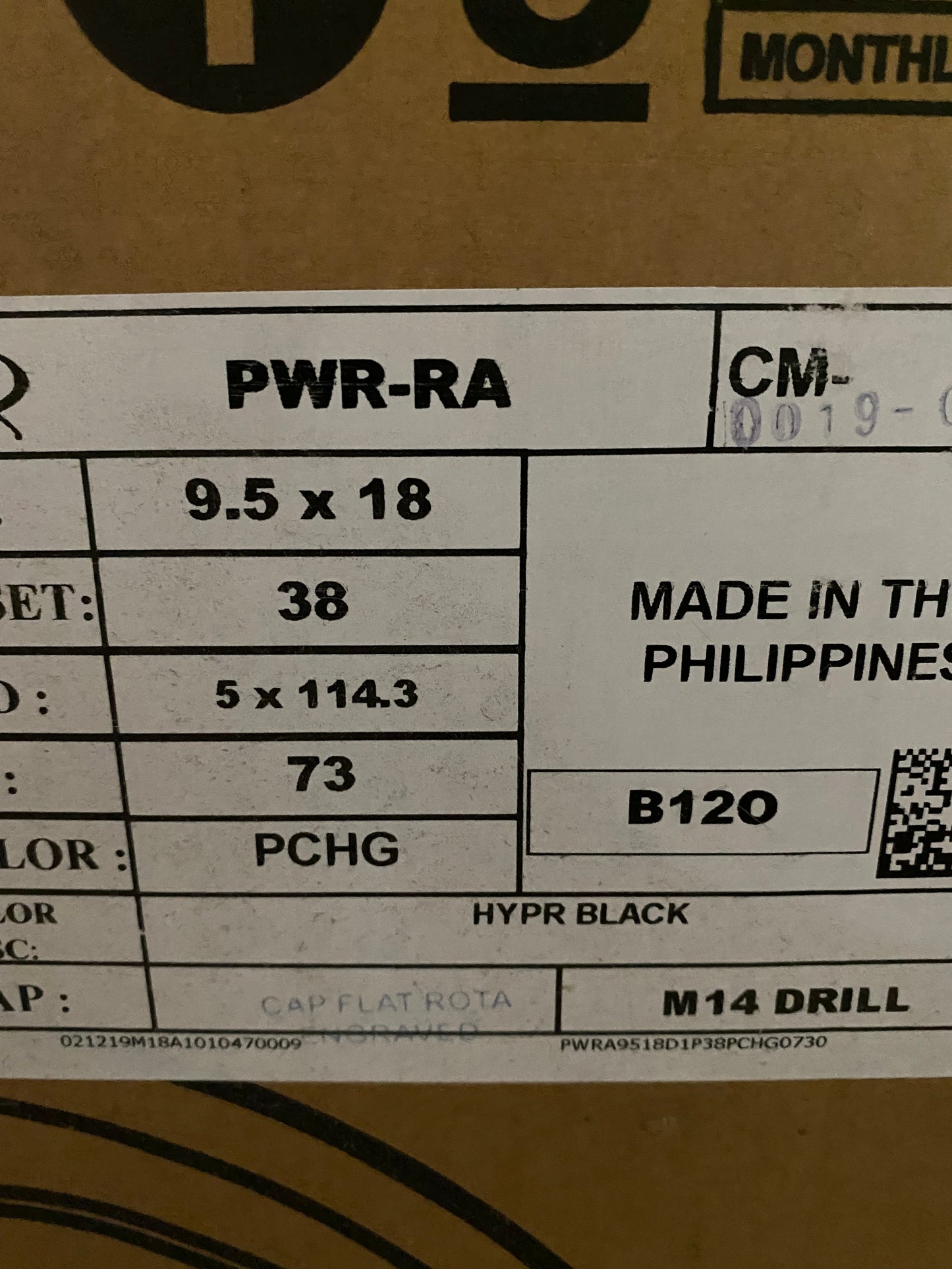 SELL - NEW SET OF 4 - ROTA PWR RA 18X9.5 5X114.3 +38 73.1 HYPER BLACK FITS CIVIC SI ACCORD SE V6 S2000 240SX 350Z 370Z Mustang MAZDA 5 6 5X4.5 Aggressive - alphasone