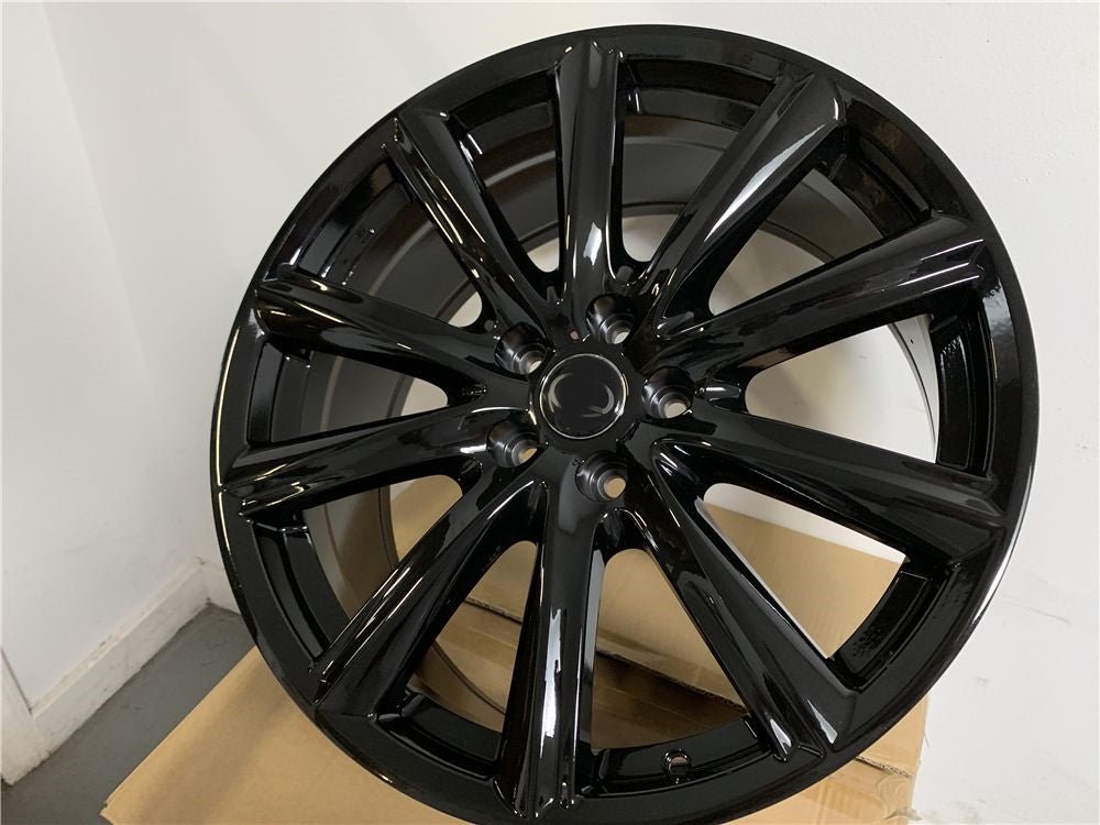 SET OF 4 / W235 929 Gloss Black 19x8.5 ET40 5x114.3 CB60.1 - alphasone