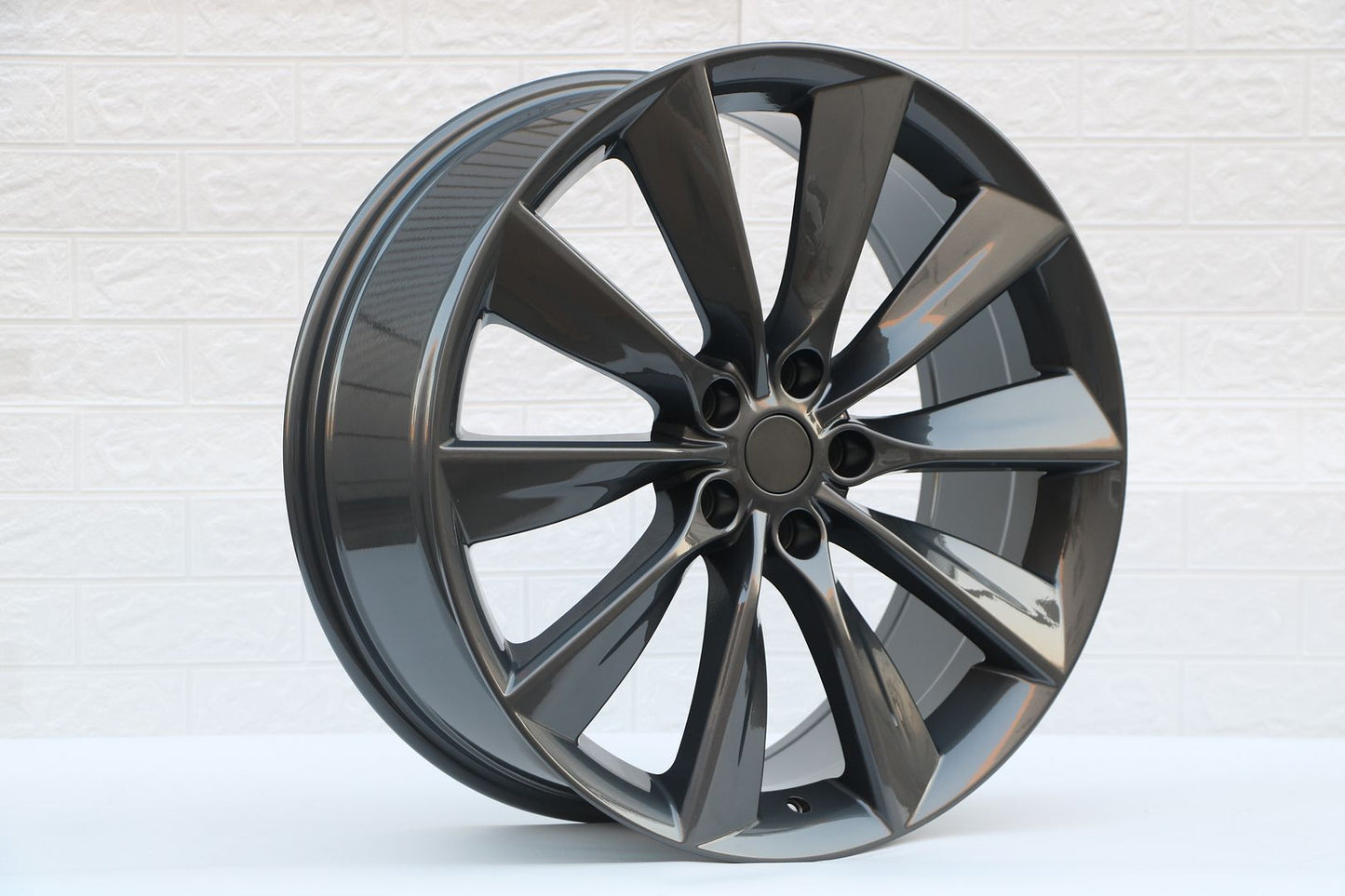 SET OF 4 / W450 OE Gray 21x8.5 ET40 5x120 CB64.1 - alphasone
