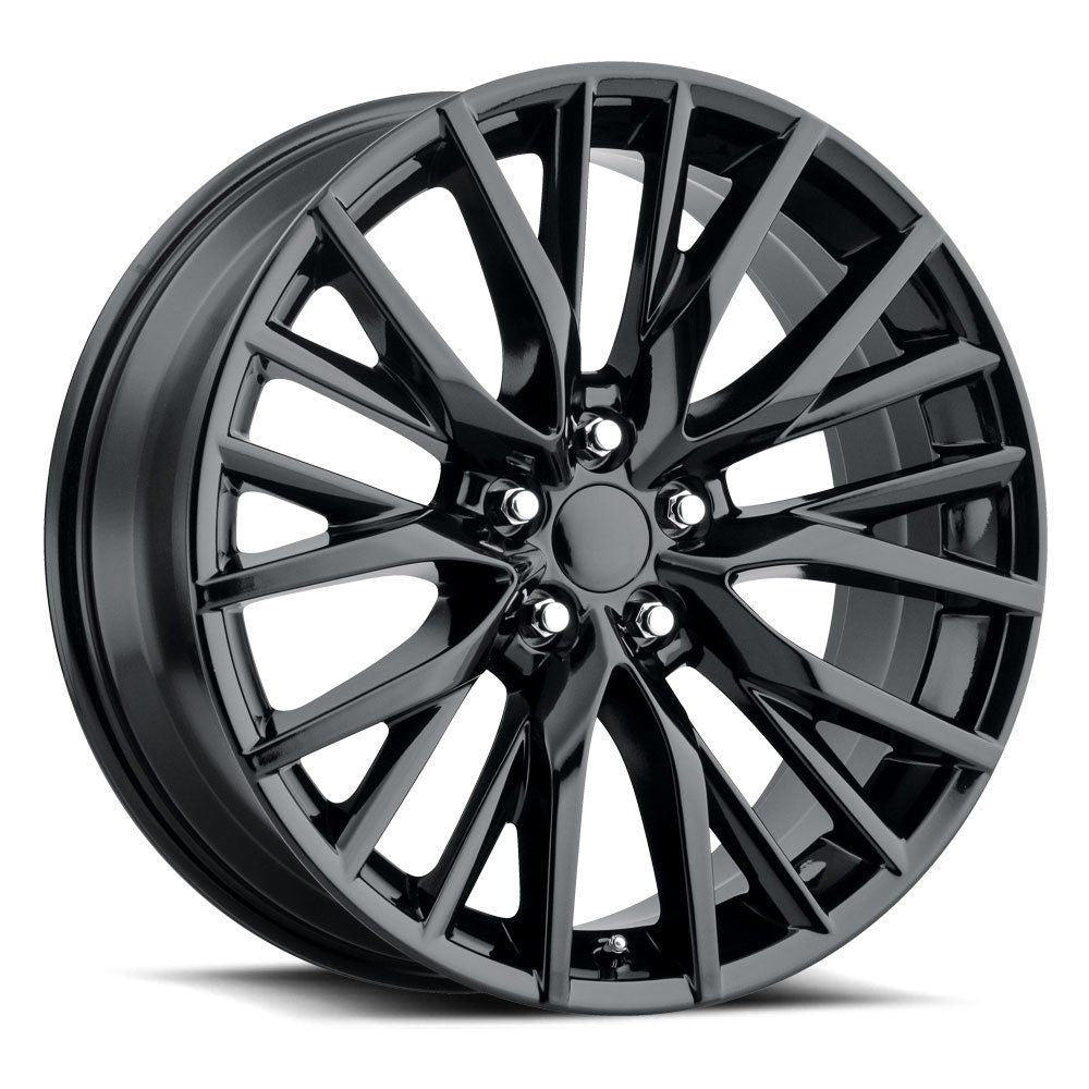SET OF 4 WHEELS RIMS / W241 1260 Gloss Black 17*7.0 Et35 5x114.3 CB60.1 - alphasone