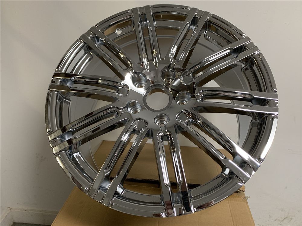 SET of 4 WHEELS RIMS / W85 1026 Chrome 20x9.5 ET55 CB71.6 5x130 - alphasone