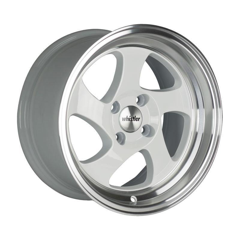 Whistler KR1 16x8 4x100 +20 73.1 White Machined Lip - alphasone