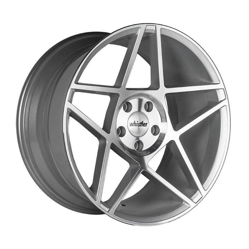 Whistler KR5 20X10.5 5x114.3 +25 73.1 Full Silver - alphasone