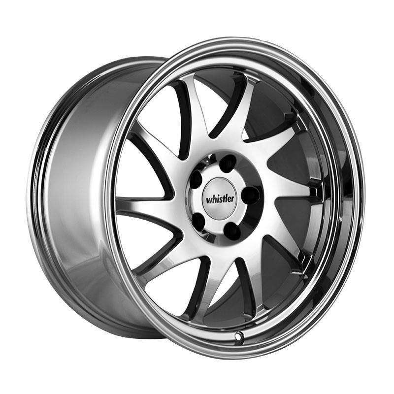 Whistler KR7 18x9.5 5x114.3 +22 73.1 Chrome - alphasone